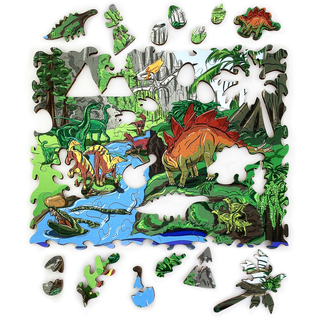 Land dinosaurs Puzzle