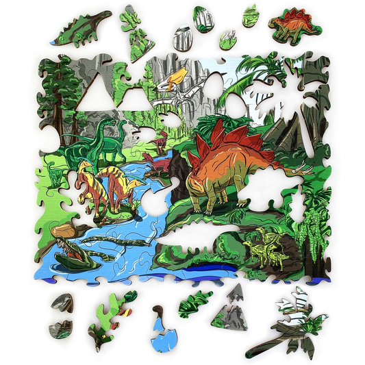 Land dinosaurs Puzzle