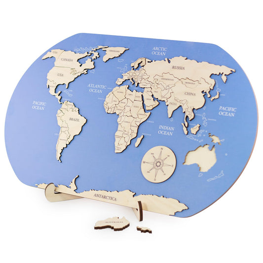 Countries World Map - Geography for Kids Game