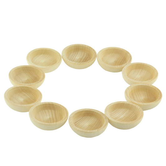 Wooden set "Plates" 10 pieces