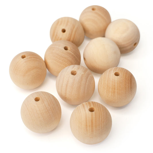 Wooden set "Beads" 10 pieces
