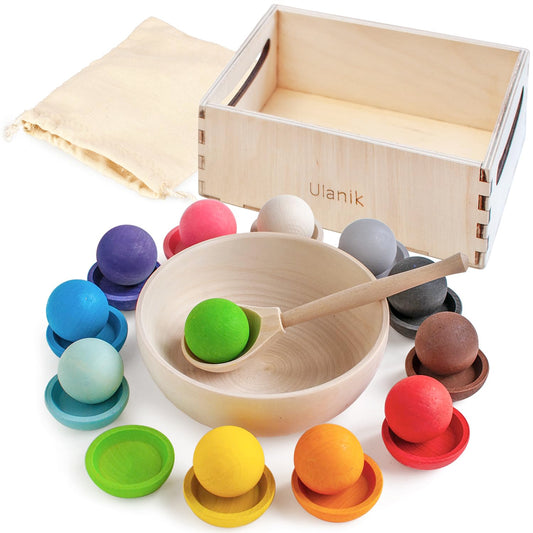 Small Balls on Plates - 12 Balls 30 mm (1 edition)