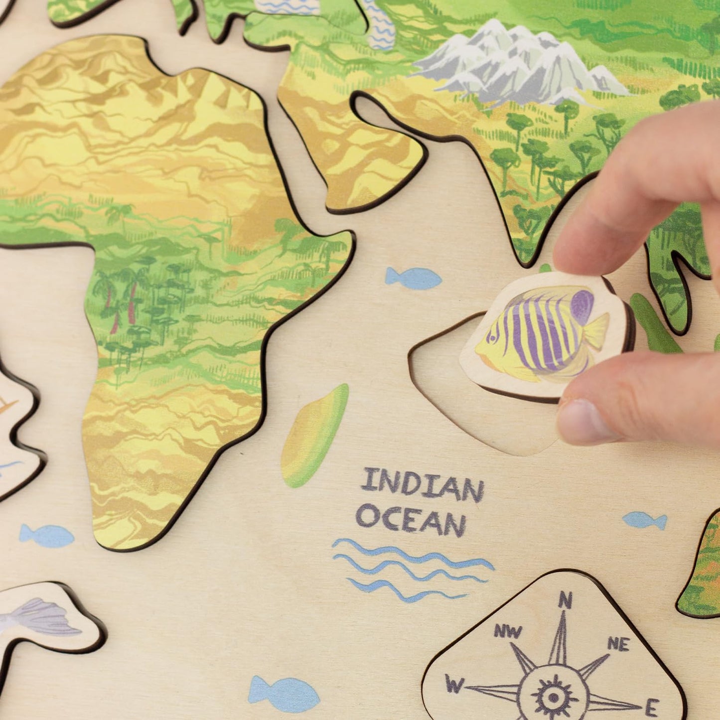 Continents World Map - Geography for Kids