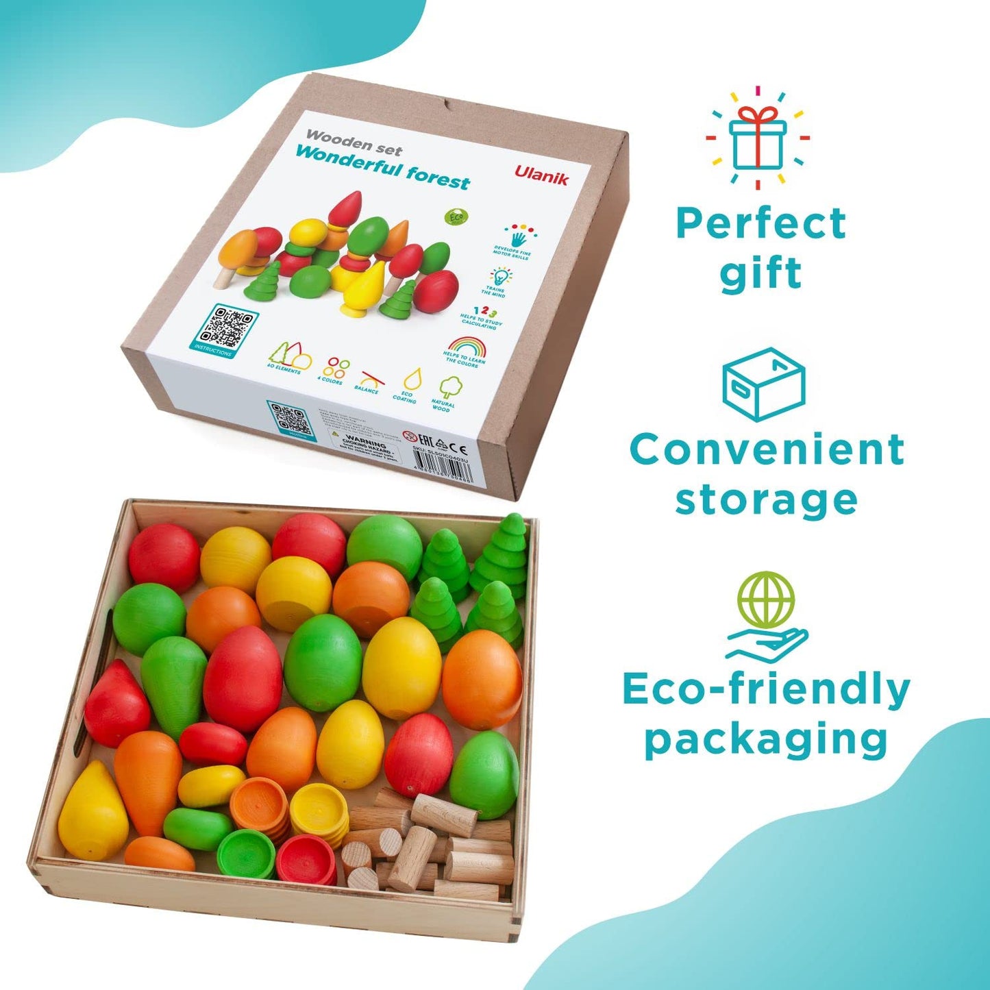 Wonderful Forest - 60 pcs