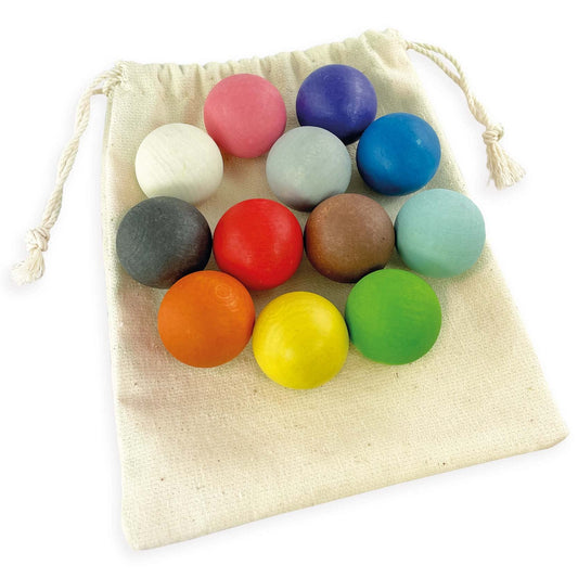 Wooden Balls for Sorters - 12 balls
