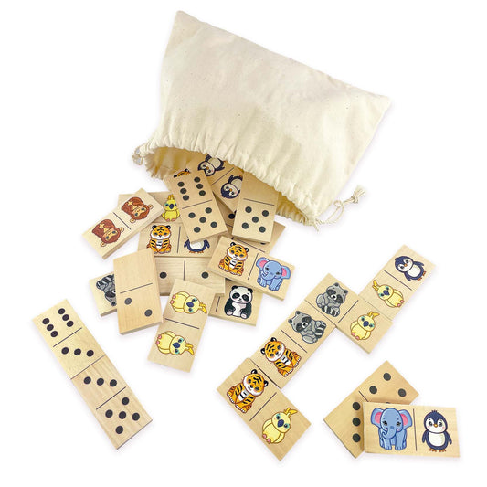 Board game Domino "Animals"