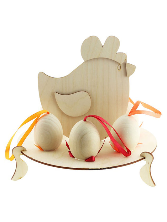 Wooden Egg Stand "Chicken"