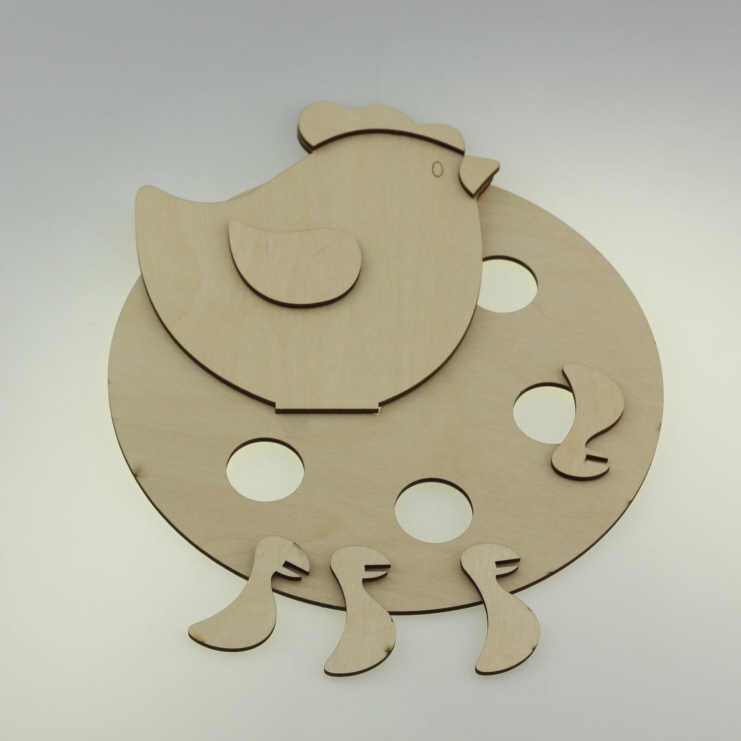 Wooden Egg Stand "Chicken"