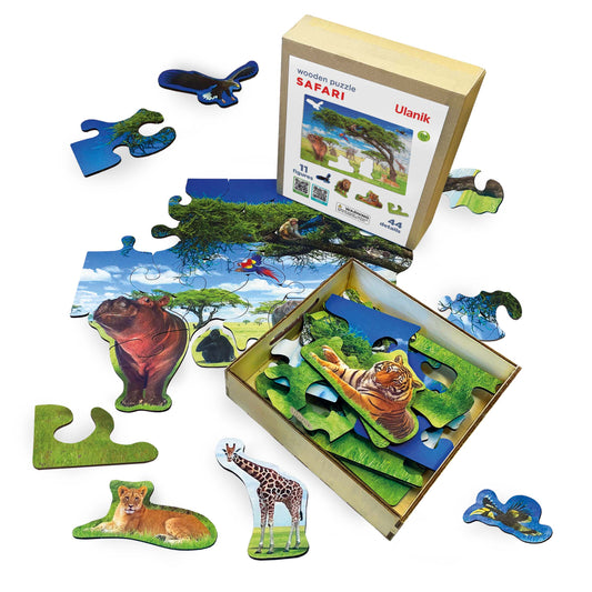 Wooden puzzle "Safari"