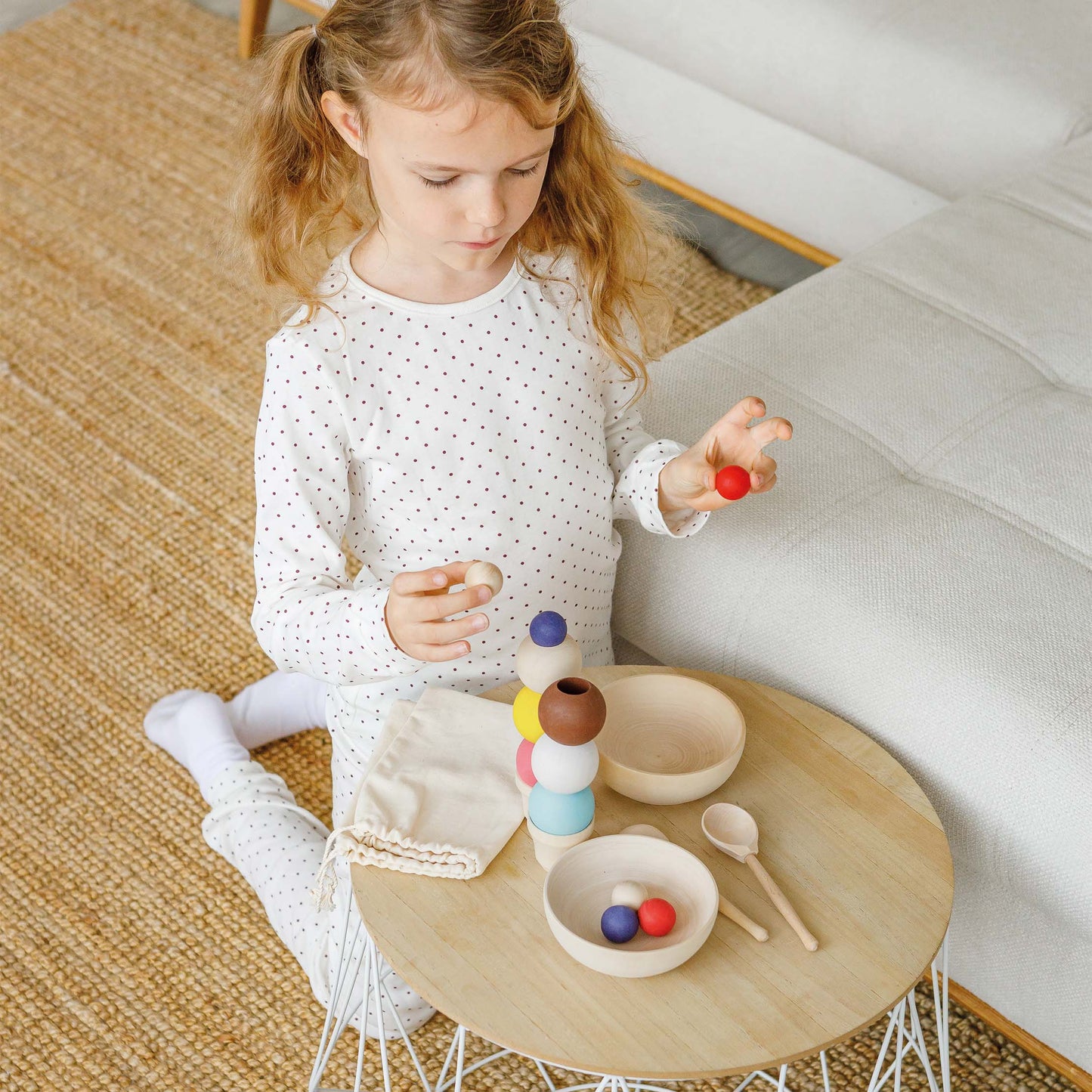 Wooden set "Ice cream"