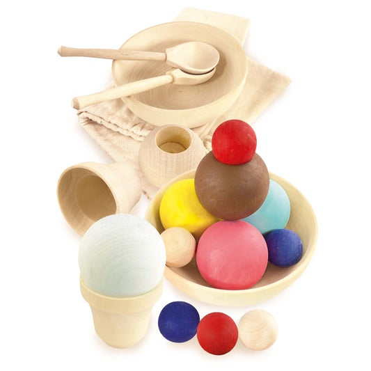 Wooden set "Ice cream"