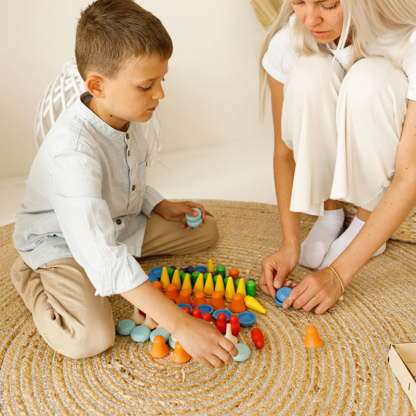 Mandala Rainbow Patterns - 80 pcs