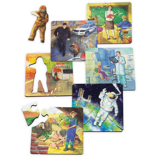 Set of puzzles "Professions"