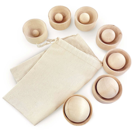 Sorter Montessori "Nests and balls"