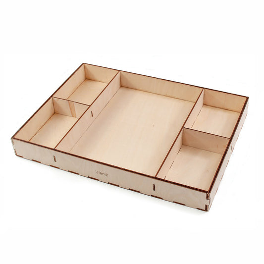 Tray for Sorting - 5 Sections